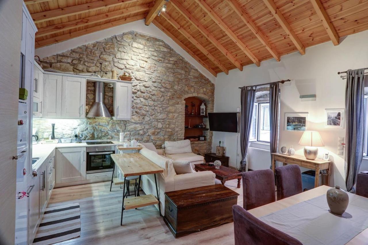 Luminous 2Bd Stone Apt In The Alleys Of Corfu Town Eksteriør bilde