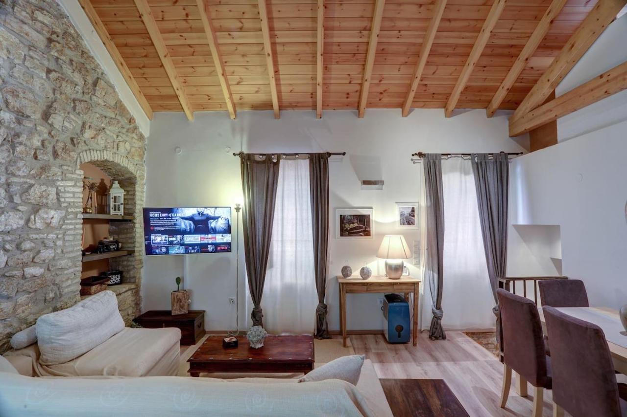 Luminous 2Bd Stone Apt In The Alleys Of Corfu Town Eksteriør bilde