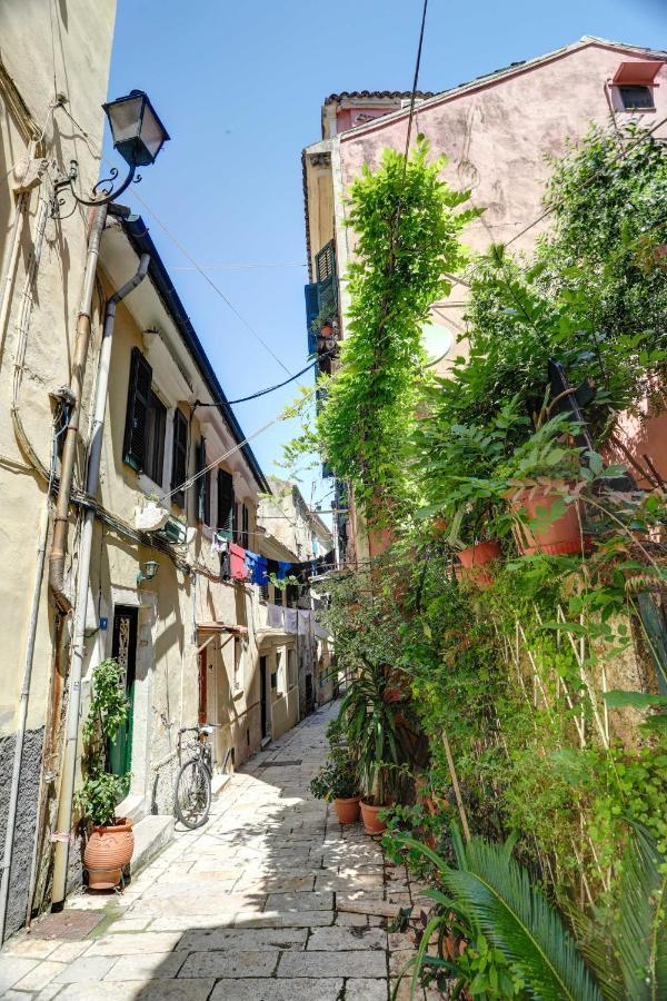 Luminous 2Bd Stone Apt In The Alleys Of Corfu Town Eksteriør bilde